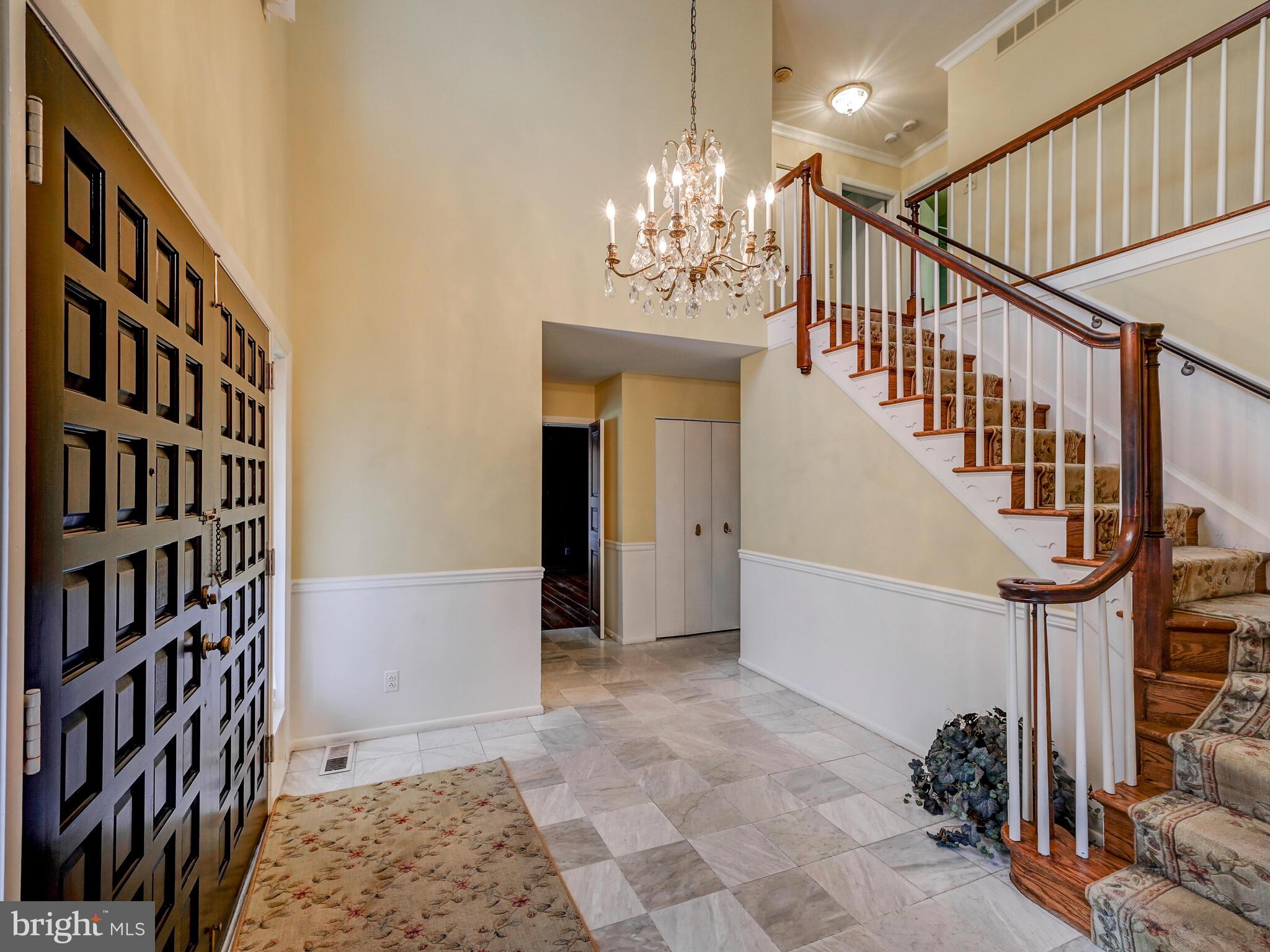 5 Springbriar Lane Pikesville, MD 21208 - Photo 5 of 38 MARBLE FOYER