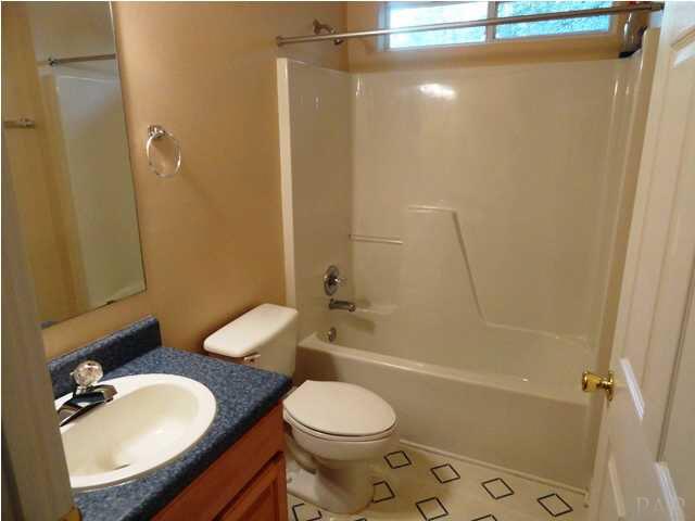 5524 Fox Fire Road Milton, FL 32570 - Photo 17 of 25 HALL BATH WITH TUB/SHOWER COMBINATION