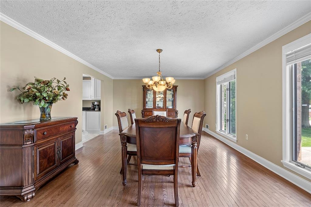 533 Woodland Road Pittsburgh, PA 15237 - Photo 6 of 43 a view of a dining room with furniture window and wooden floor