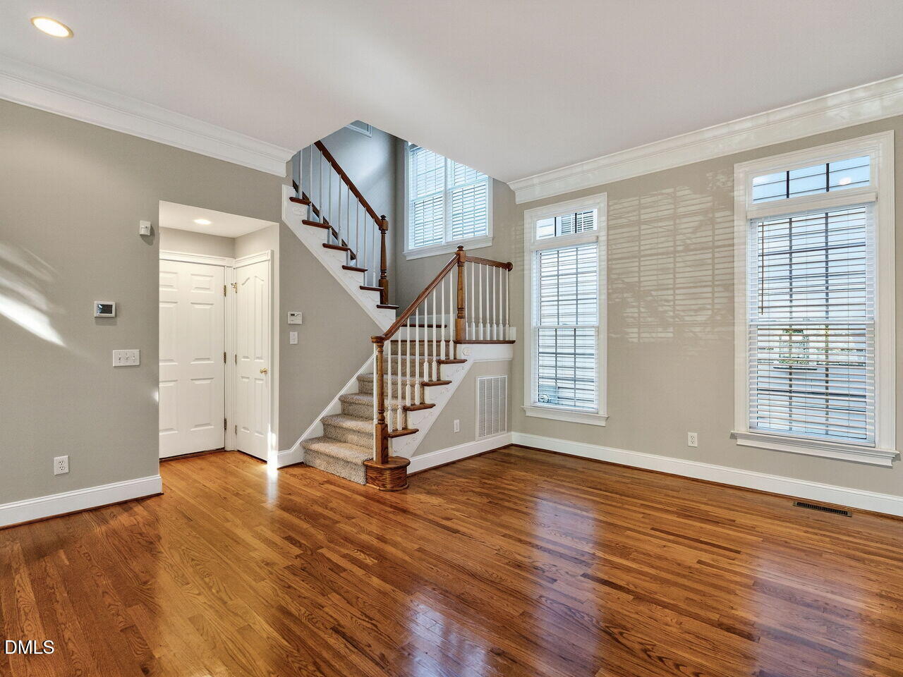 3900 Bentley Bridge Road Raleigh, NC 27612 - Photo 5 of 27 a view of an entryway with wooden floor