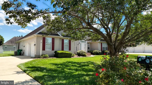 a view of a lake with a city