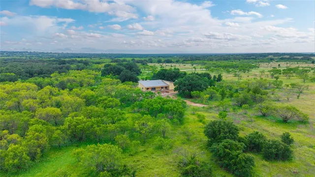 a view of a green field