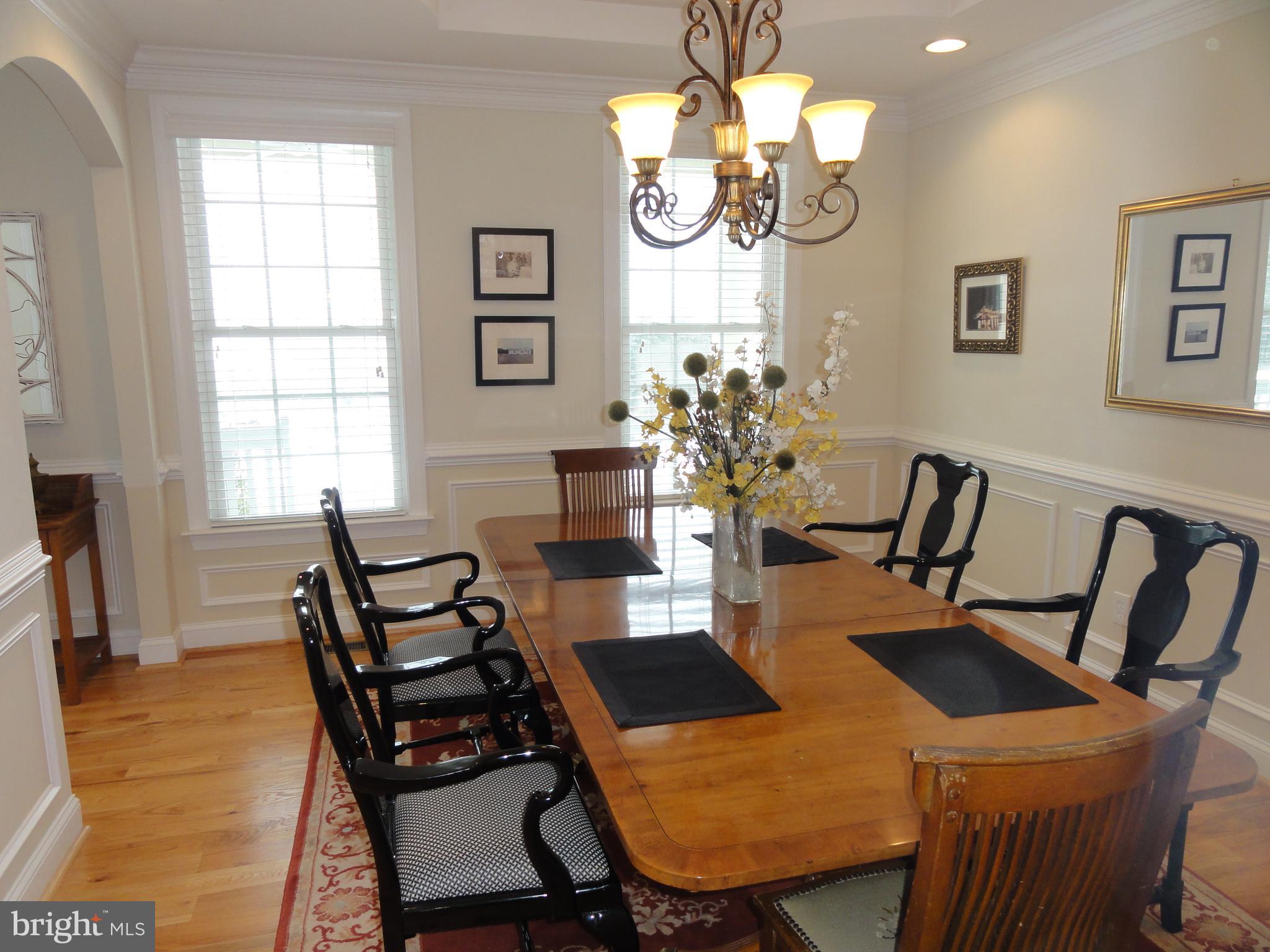 185 Whitacre Road Gore, VA 22637 - Photo 14 of 63 Dining room with extensive trim work