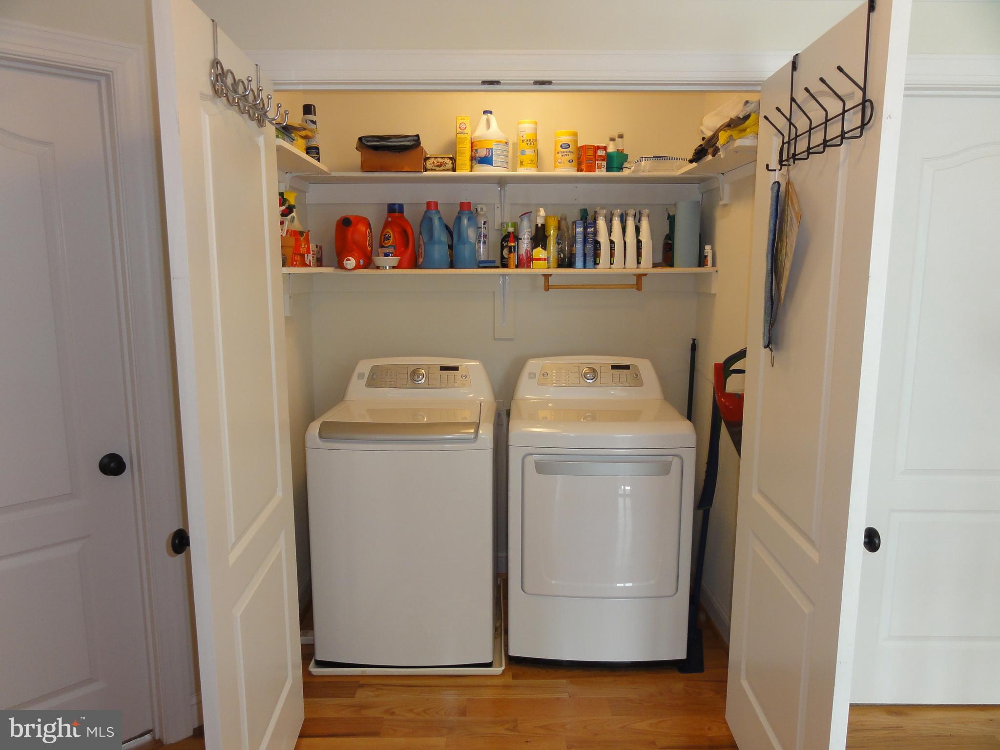 185 Whitacre Road Gore, VA 22637 - Photo 39 of 63 Upper level hall laundry room