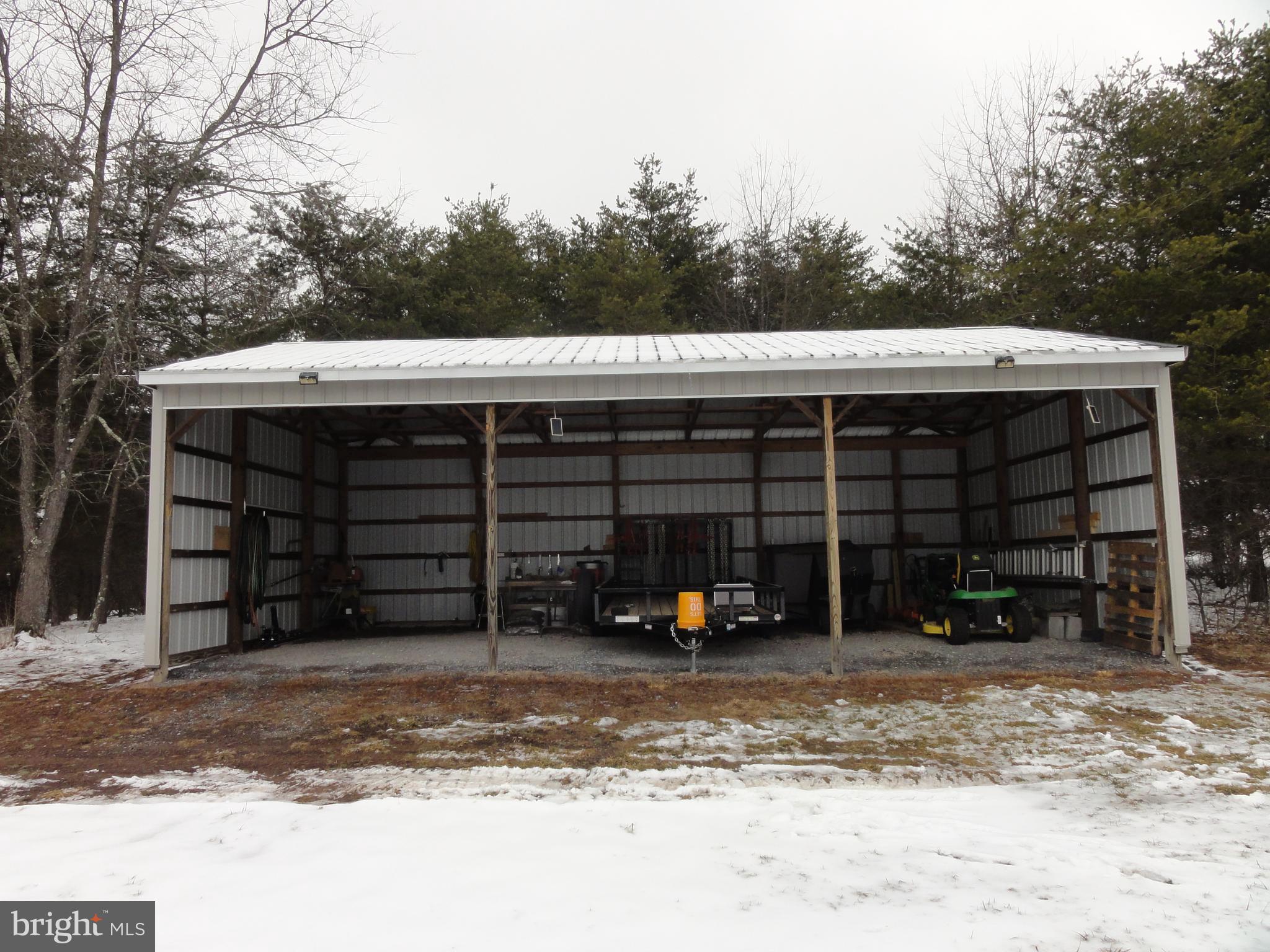 185 Whitacre Road Gore, VA 22637 - Photo 54 of 63 Large equipment shed