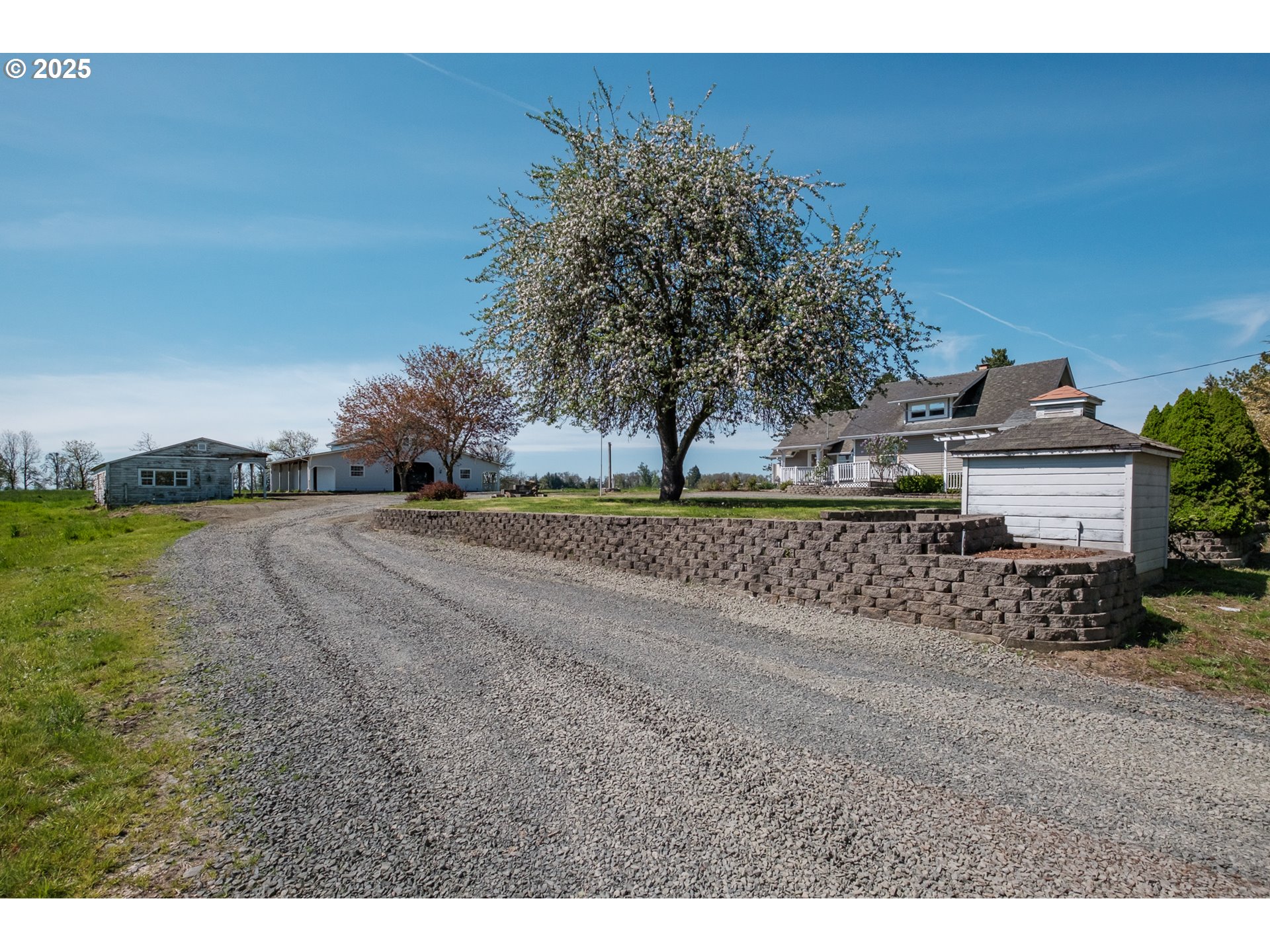 38588 Goar Road Scio, OR 97374 - Photo 2 of 48 a view of a yard with an outdoor space