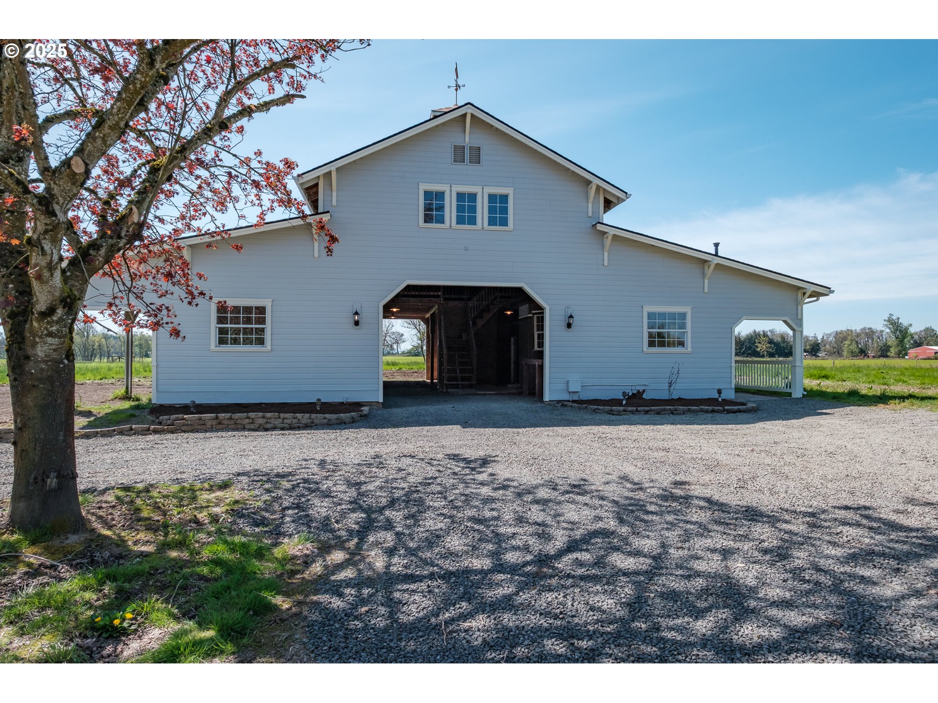 38588 Goar Road Scio, OR 97374 - Photo 31 of 48 a front view of a house with a yard