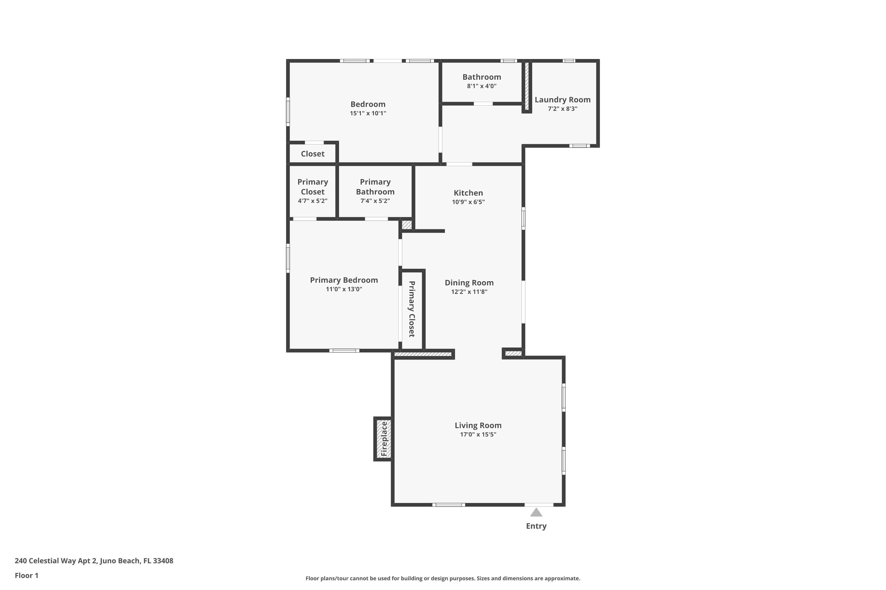 240 Celestial Way, Unit 2 Juno Beach, FL 33408 - Photo 46 of 46 Floor Plan