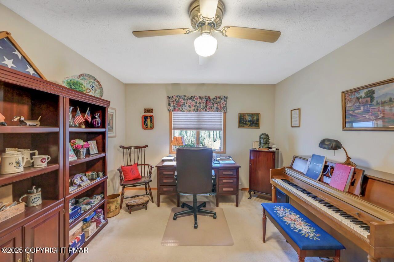 183 Panther Run Road Jim Thorpe, PA 18229 - Photo 26 of 59 a workspace with furniture bookshelf and a window