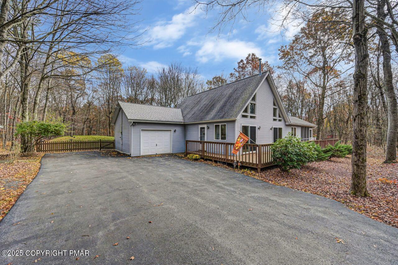 183 Panther Run Road Jim Thorpe, PA 18229 - Photo 3 of 59 a view of house with a yard and large trees