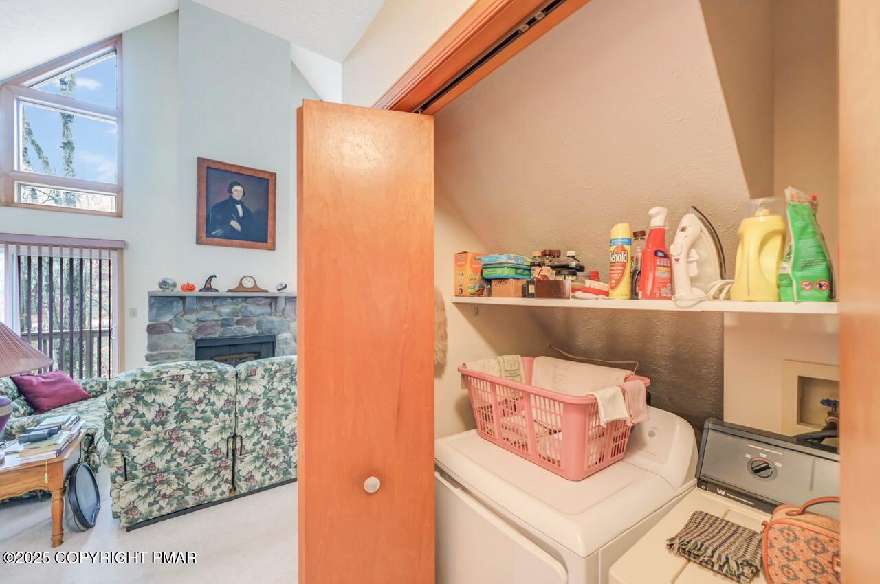 183 Panther Run Road Jim Thorpe, PA 18229 - Photo 36 of 59 a bedroom with a bed and a couch