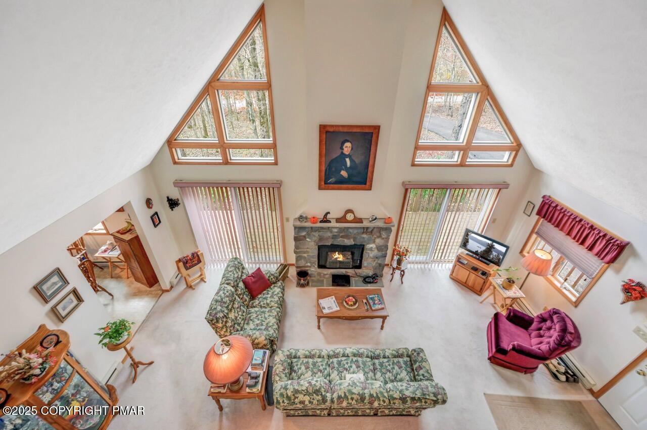 183 Panther Run Road Jim Thorpe, PA 18229 - Photo 8 of 59 a living room with furniture a rug and a window
