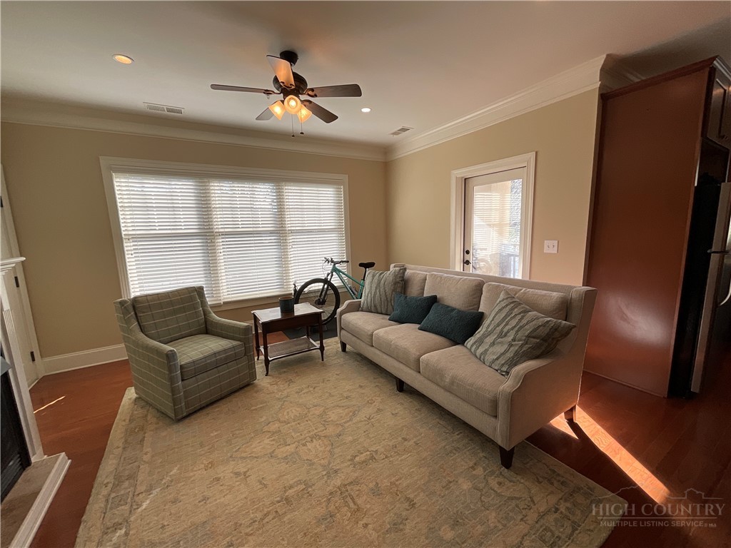 140 Gateway Drive, Unit 302 Boone, NC 28607 - Photo 16 of 30 a living room with furniture and a window