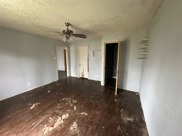 wooden floor in an empty room