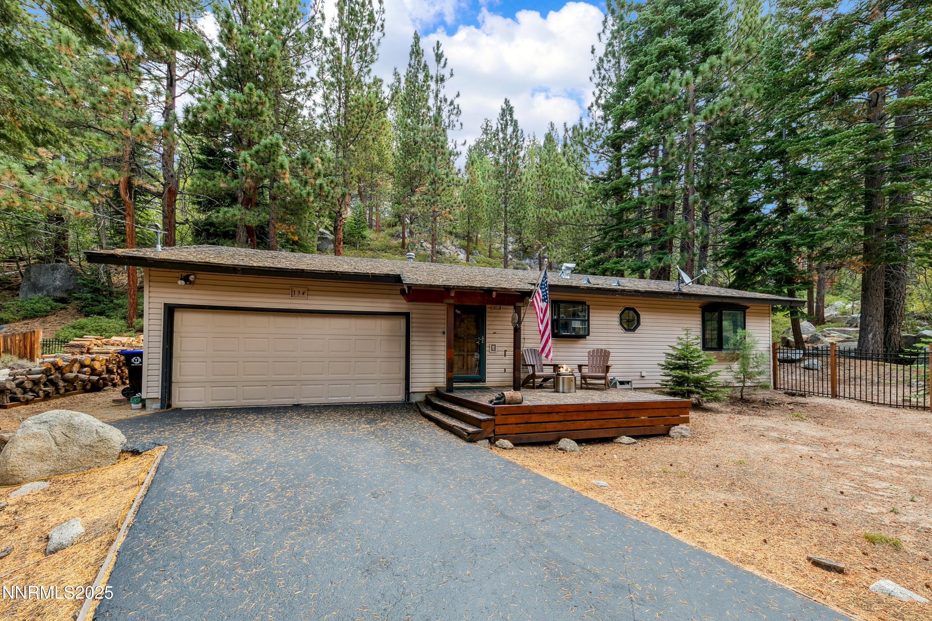 134 Aspen Way Stateline, NV 89449 - Photo 2 of 25 a house view with a outdoor space