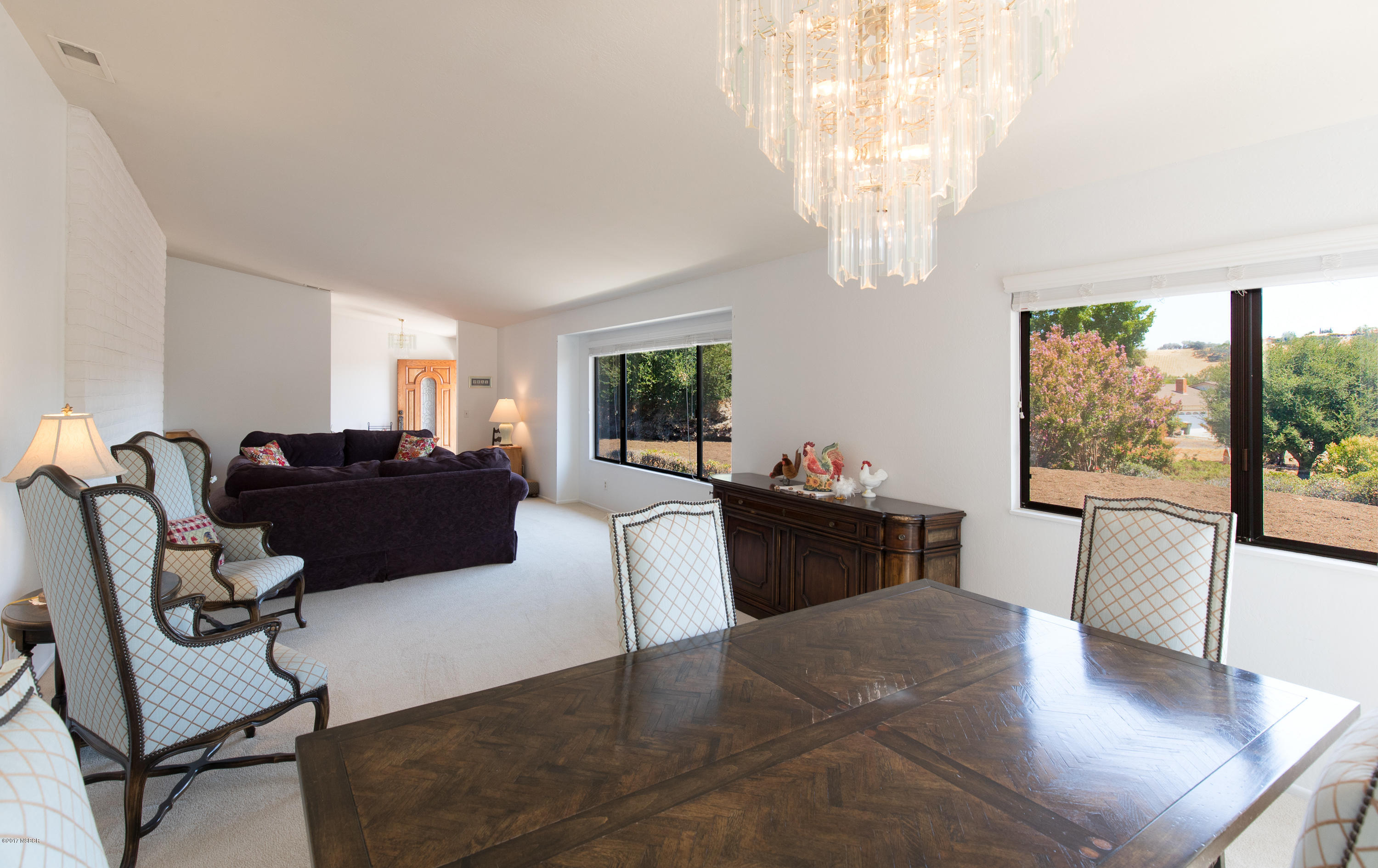 893 Alisal Road Solvang, CA 93463 - Photo 5 of 23 893 ALISAL dining/living room