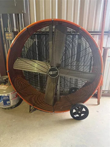 a view of water heater room