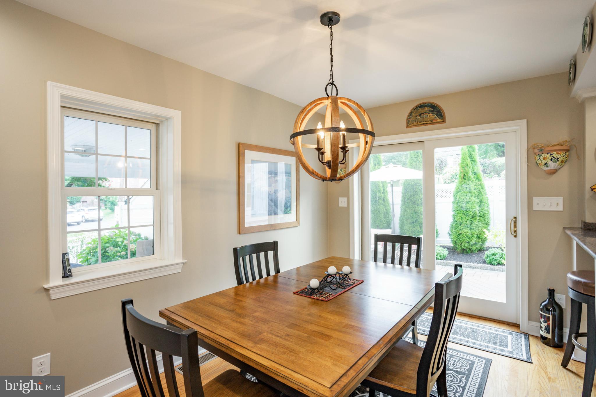 116 Scenic Road Springfield, PA 19064 - Photo 22 of 49 Exit to Terraced Deck and PAtio