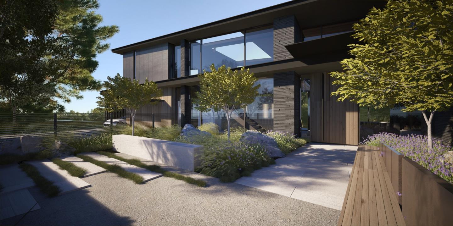 20 Pine Court Hillsborough, CA 94010 - Photo 11 of 14 a front view of a house with garden