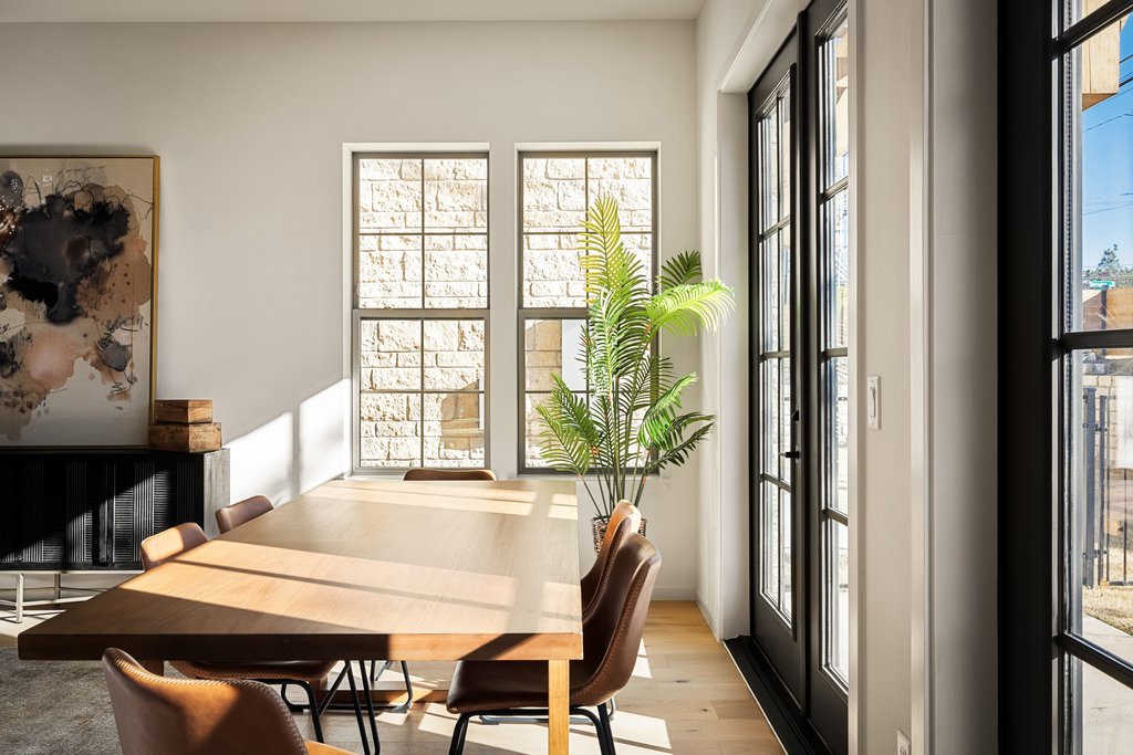 3500 Pecan Springs Road, Unit 9 Austin, TX 78723 - Photo 12 of 40 Dining area can accommodate a large table.