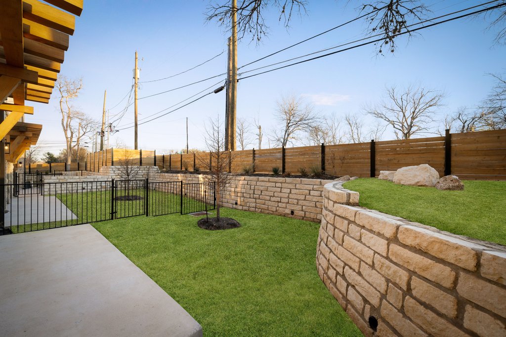 3500 Pecan Springs Road, Unit 9 Austin, TX 78723 - Photo 32 of 40 Back yard.