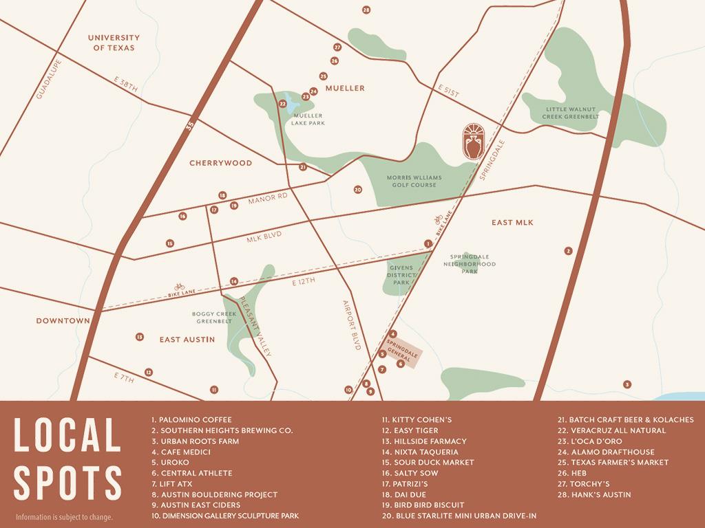 3500 Pecan Springs Road, Unit 9 Austin, TX 78723 - Photo 37 of 40 Map / location