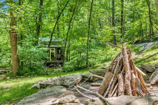 a view of outdoor space and yard