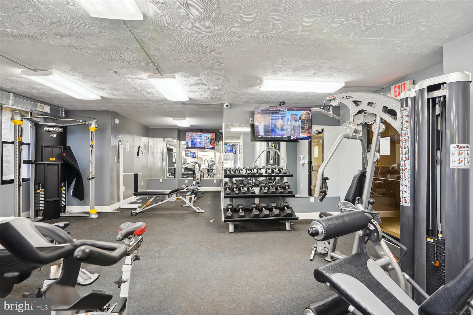 1836 Metzerott Road, Unit T3 Hyattsville, MD 20783 - Photo 25 of 28 a view of a room with gym equipment