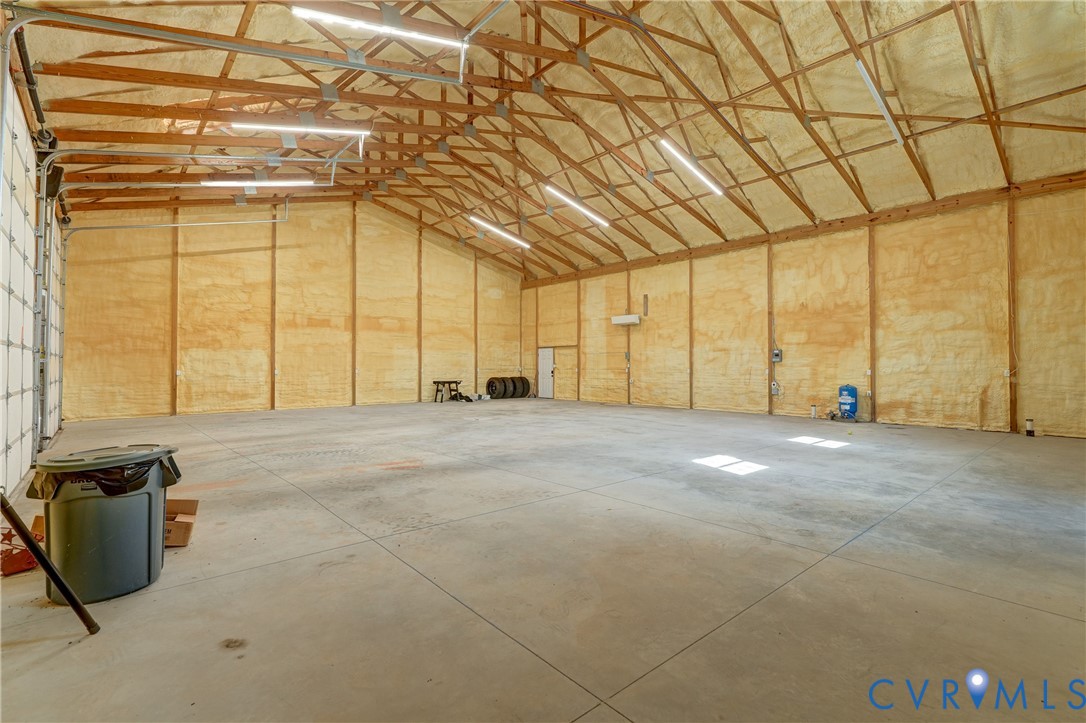 6721 Amelia Springs Road Jetersville, VA 23083 - Photo 14 of 16 a view of a indoor garage