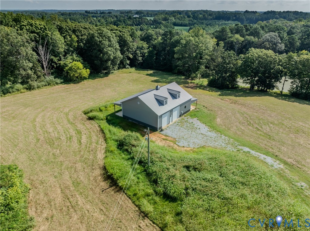 6721 Amelia Springs Road Jetersville, VA 23083 - Photo 6 of 16 an aerial view of a house with a yard