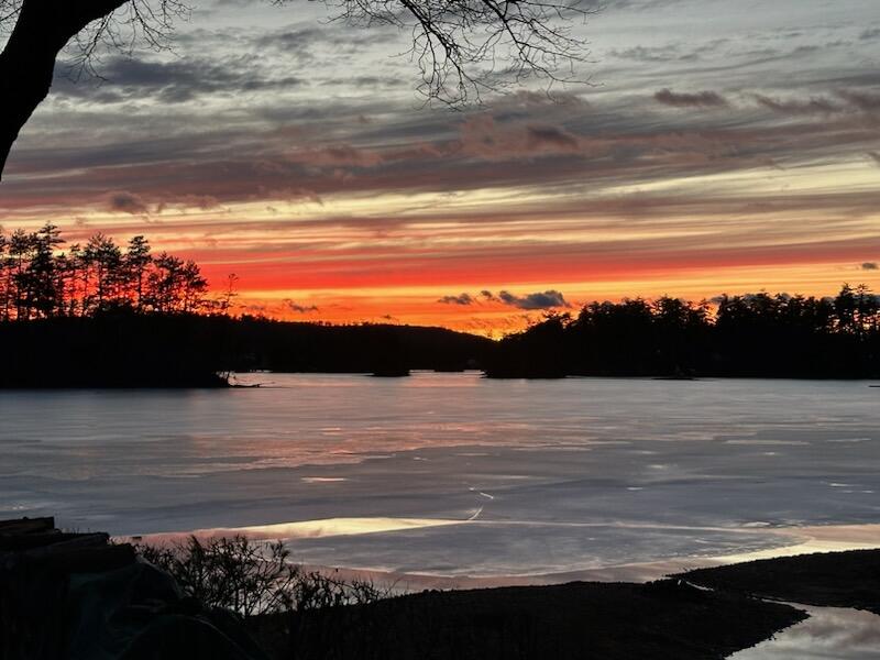 304 Whitehouse Road West Newfield, ME 04095 - Photo 60 of 60 Fantastic Westerly Sunsets!