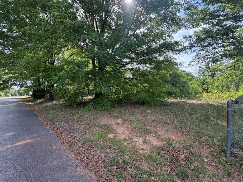 102 Sioux Street Laurens, SC 29360 - Photo 2 of 8 Mature trees and lush greenery frame this expansive lot, offering a verdant backdrop for your future home.