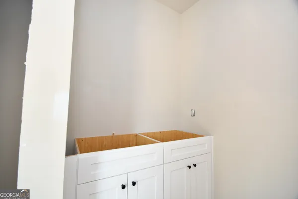 a close up of a white wall