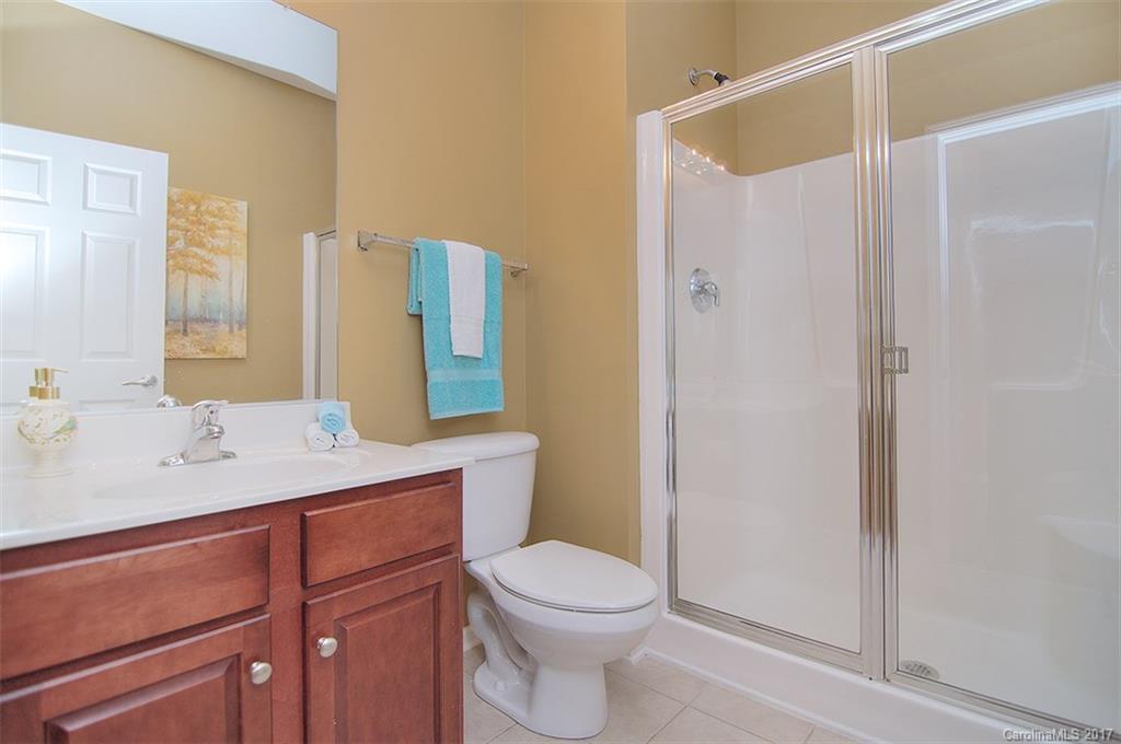 221 Choate Avenue Fort Mill, SC 29708 - Photo 13 of 24 a bathroom with a sink a toilet and shower