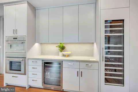 a view of a sink and a window