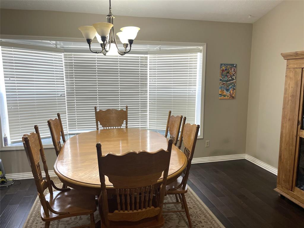 448 Audra Circle Rhome, TX 76078 - Photo 10 of 28 Breakfast room adjacent to kitchen