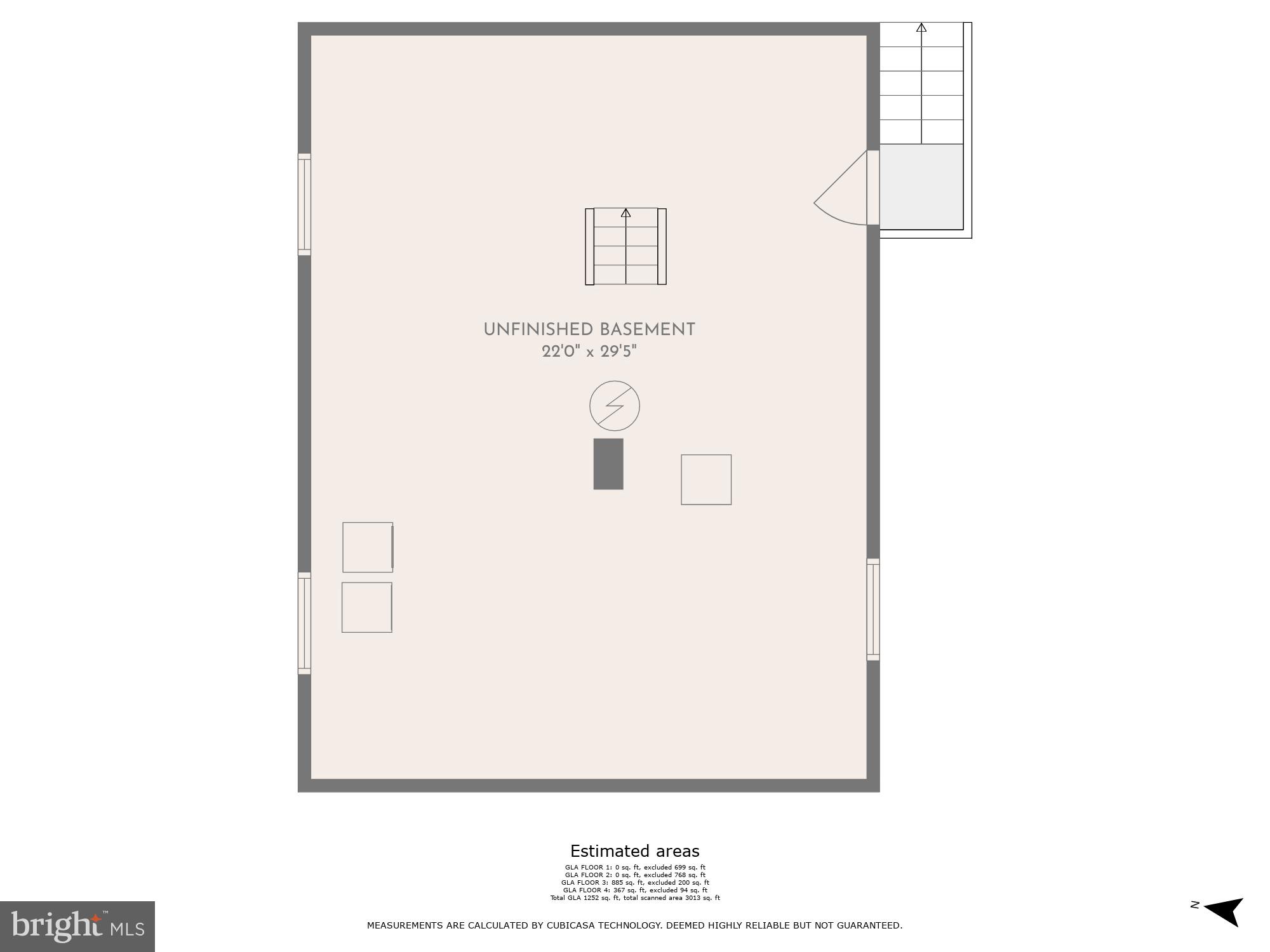6905 Highbridge Road Bowie, MD 20720 - Photo 36 of 37 Floor Plan: Basement