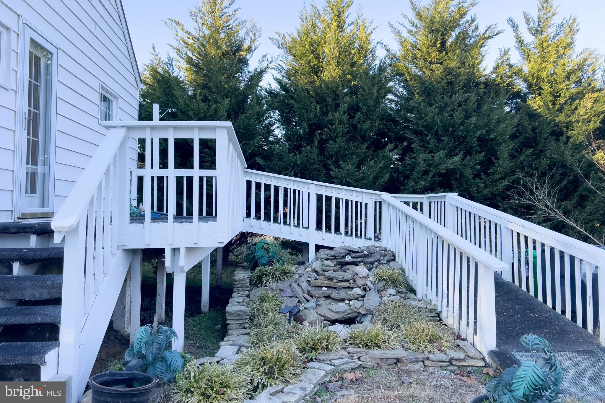 6905 Highbridge Road Bowie, MD 20720 - Photo 19 of 37 Back Deck and Pond
