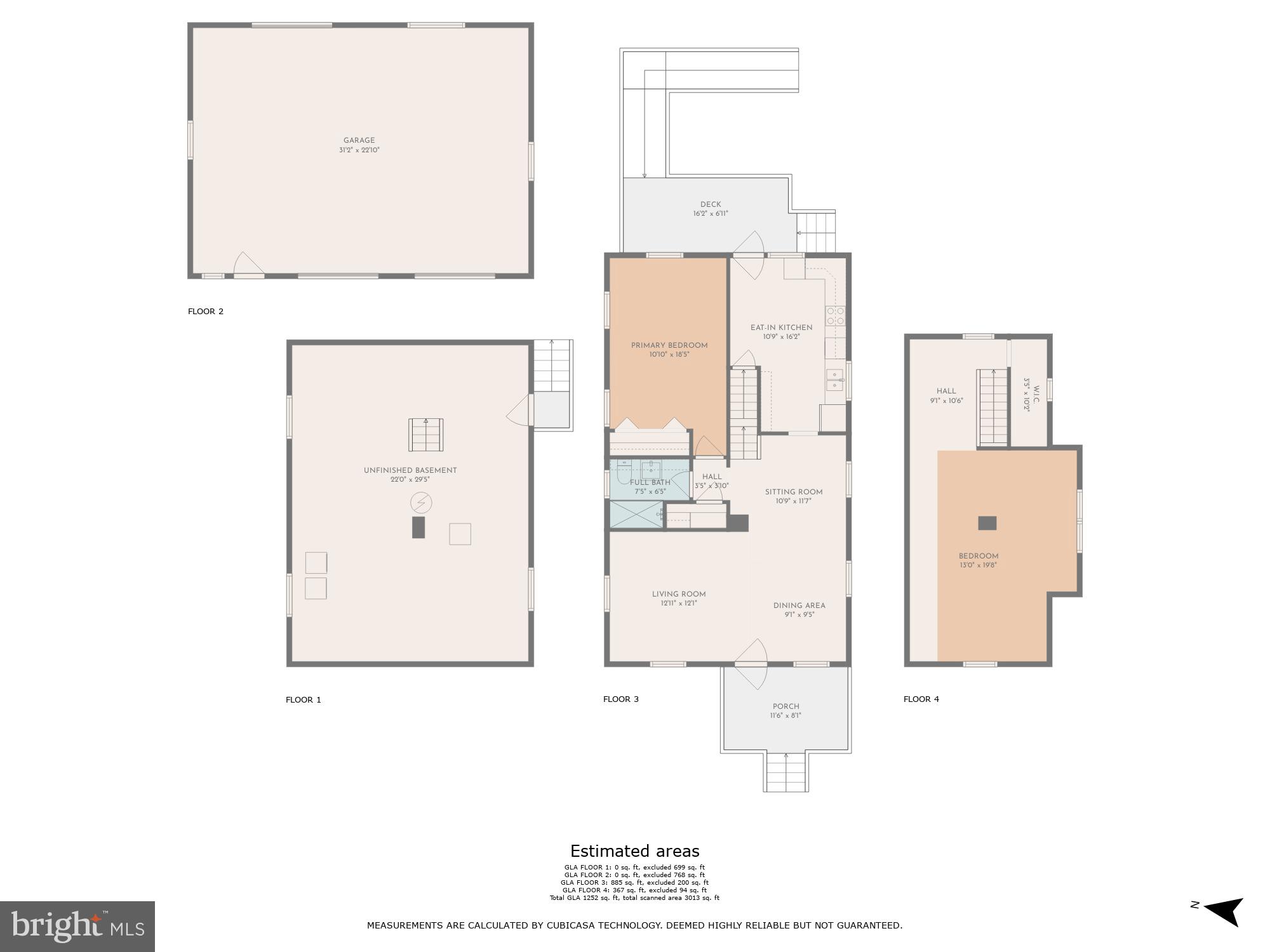 6905 Highbridge Road Bowie, MD 20720 - Photo 37 of 37 Floor Plan: All Levels