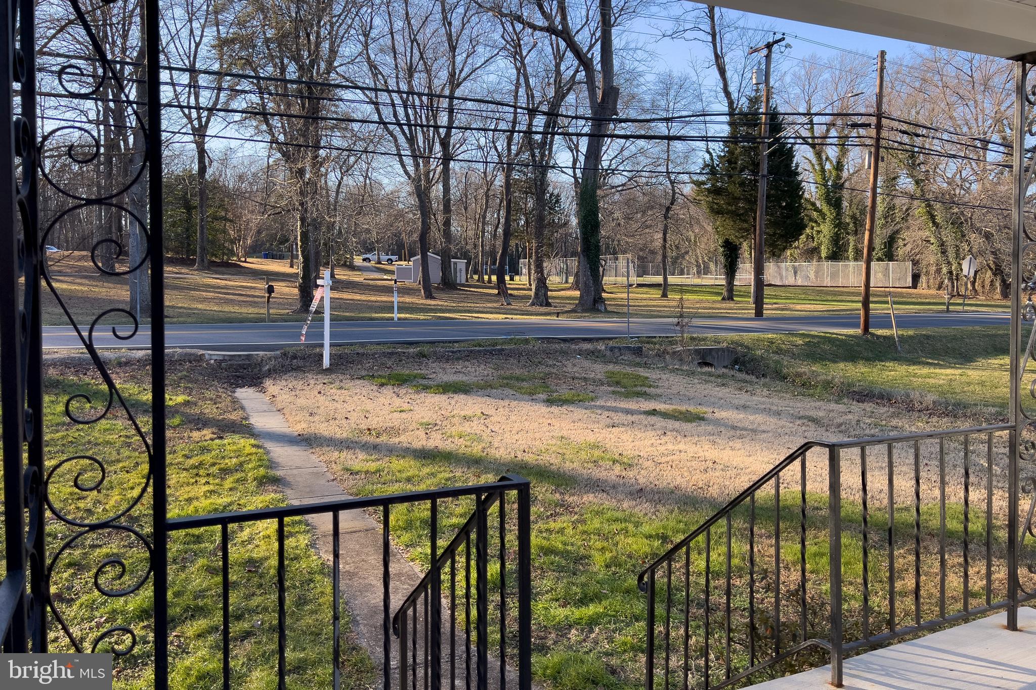6905 Highbridge Road Bowie, MD 20720 - Photo 5 of 37 View from Front Porch