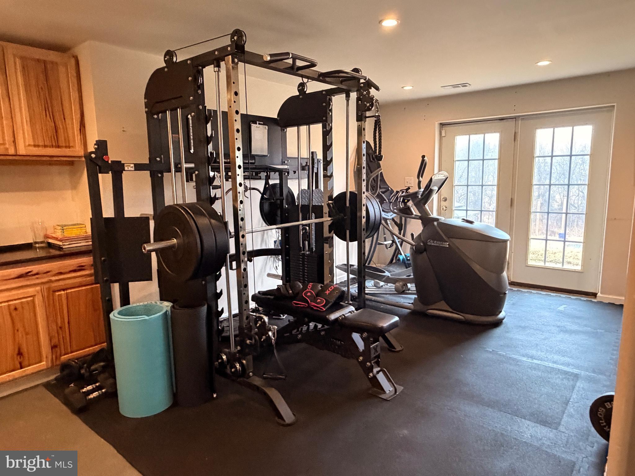 13028 Dreamers Path Culpeper, VA 22701 - Photo 11 of 13 a view of a room with gym equipment