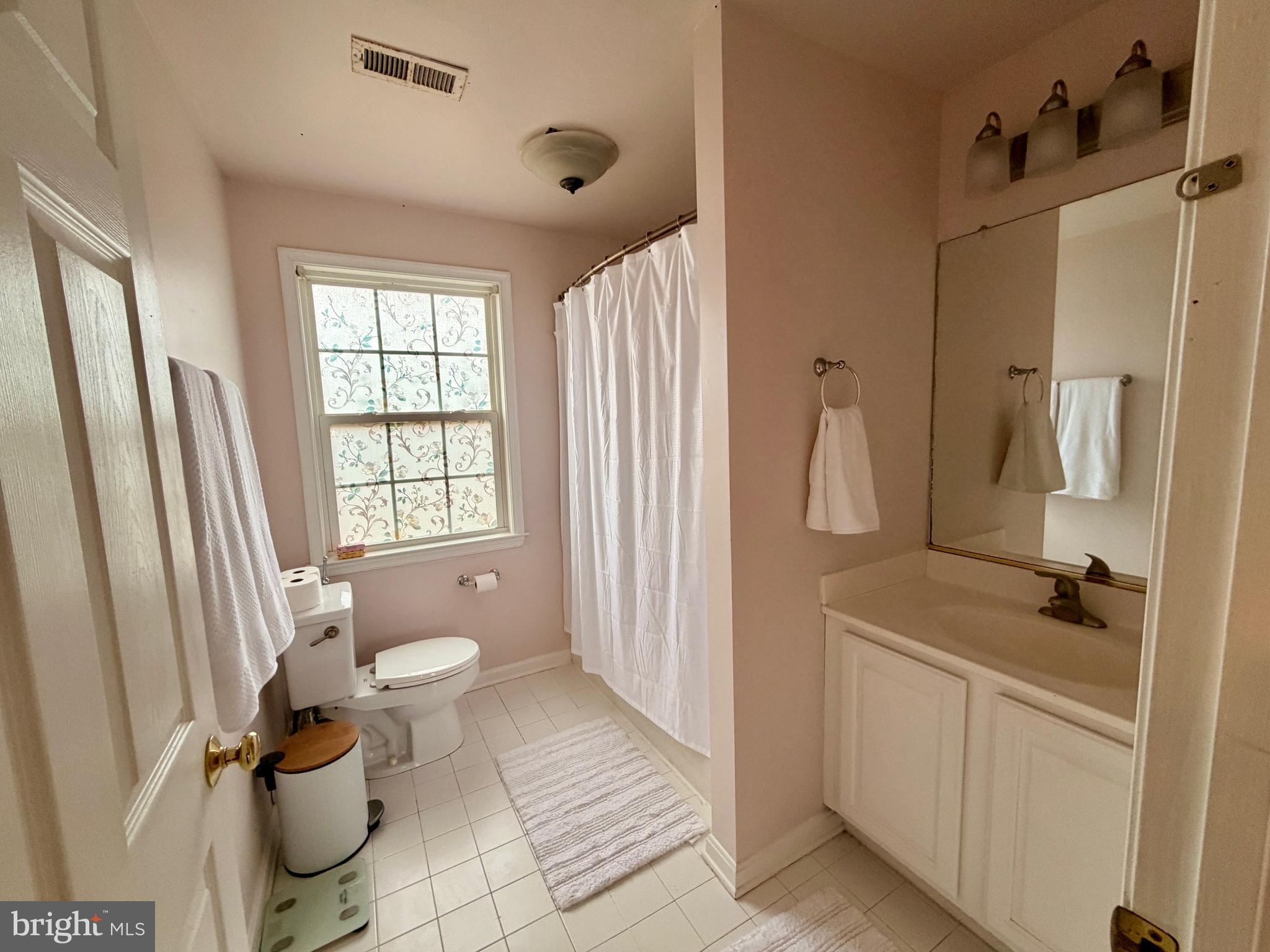13028 Dreamers Path Culpeper, VA 22701 - Photo 9 of 13 a bathroom with a granite countertop sink toilet and shower