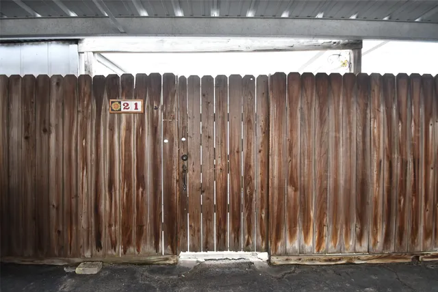 a car parked in front of a house