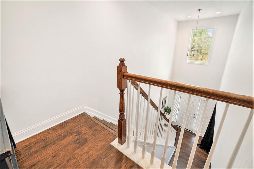 2798 Glenlocke Circle Northwest Atlanta, GA 30318 - Photo 19 of 24 a view of entryway with wooden floor