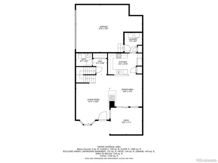 a picture of a floor plan