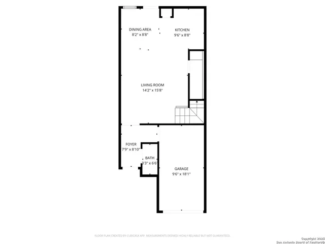 a picture of a bench in front of a door