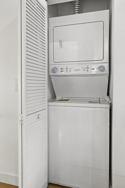 101 Broad Street, Unit 3B Boston, MA 02110 - Photo 14 of 19 a close view of washer and dryer