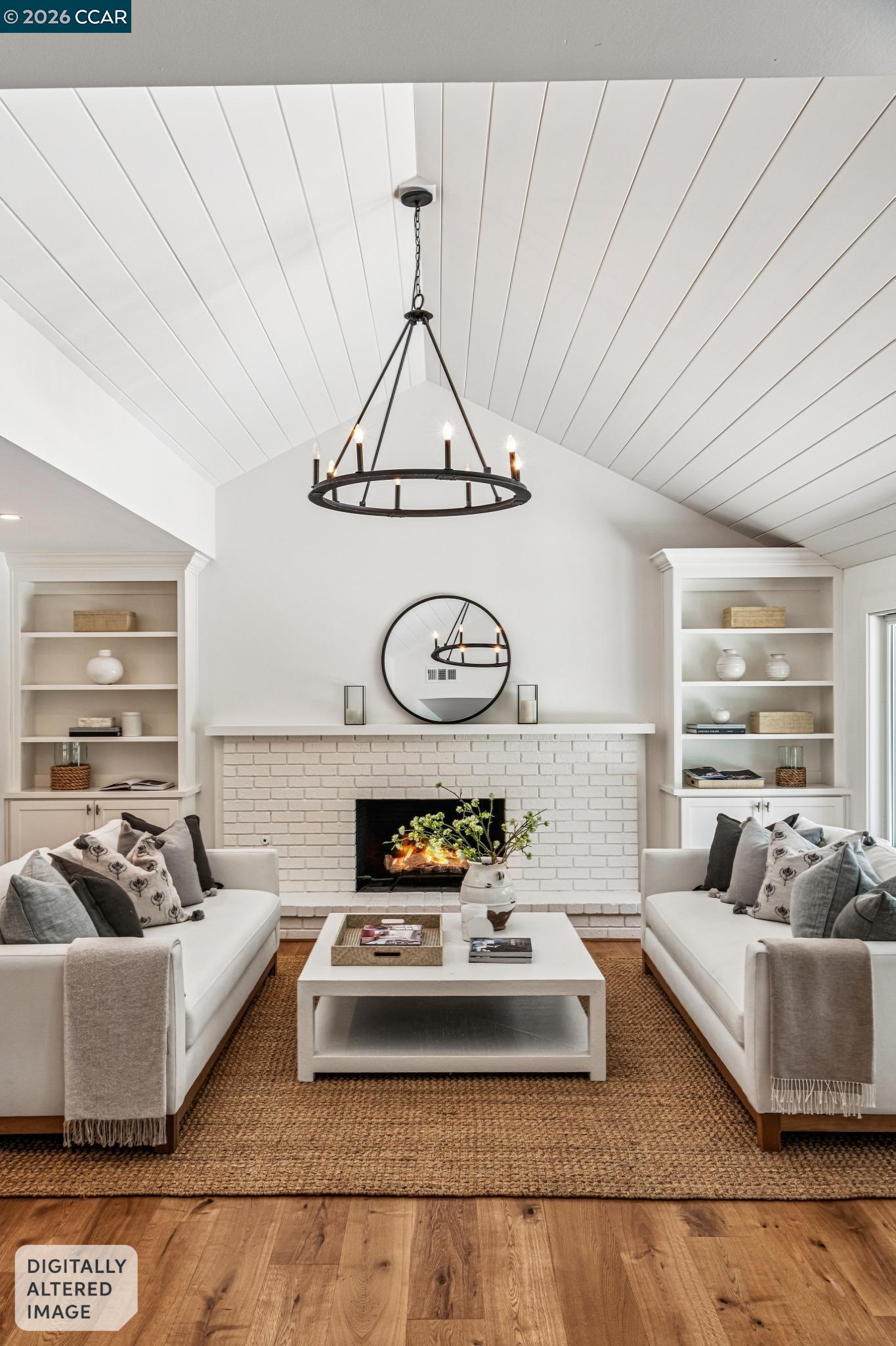 2941 Roundhill Road Alamo, CA 94507 - Photo 39 of 83 a living room with furniture and white walls