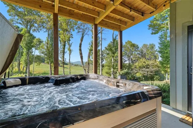 a view of a park with of a tree