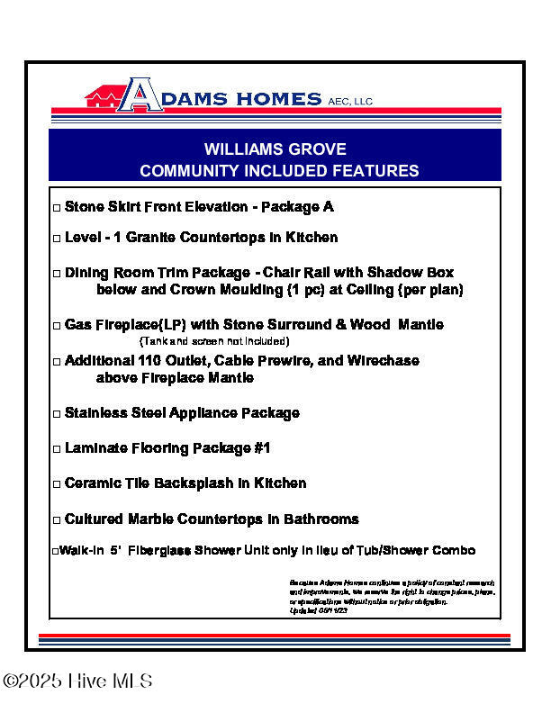 3987 Fletcher Road, Unit LOT 170 Bailey, NC 27807 - Photo 3 of 27 WG Included Features